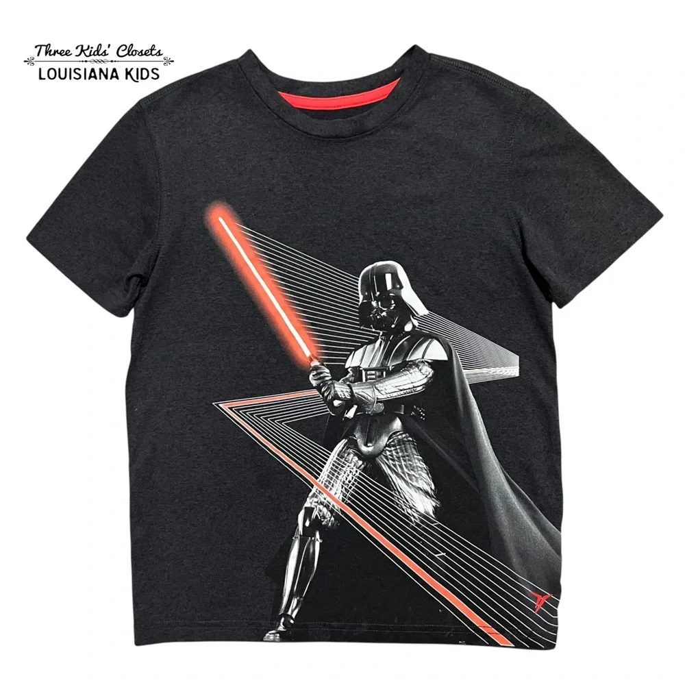 Old Navy Active S (6-7) Star Wars Darth Vader Graphic Tee Shirt